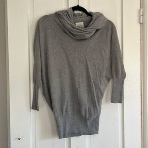 Between Me & You oversized gray sweater